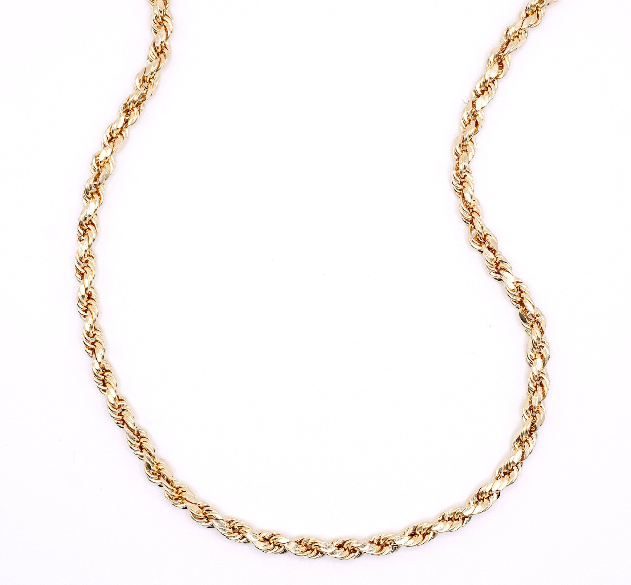 Rope Chain 22" 5mm - 14k