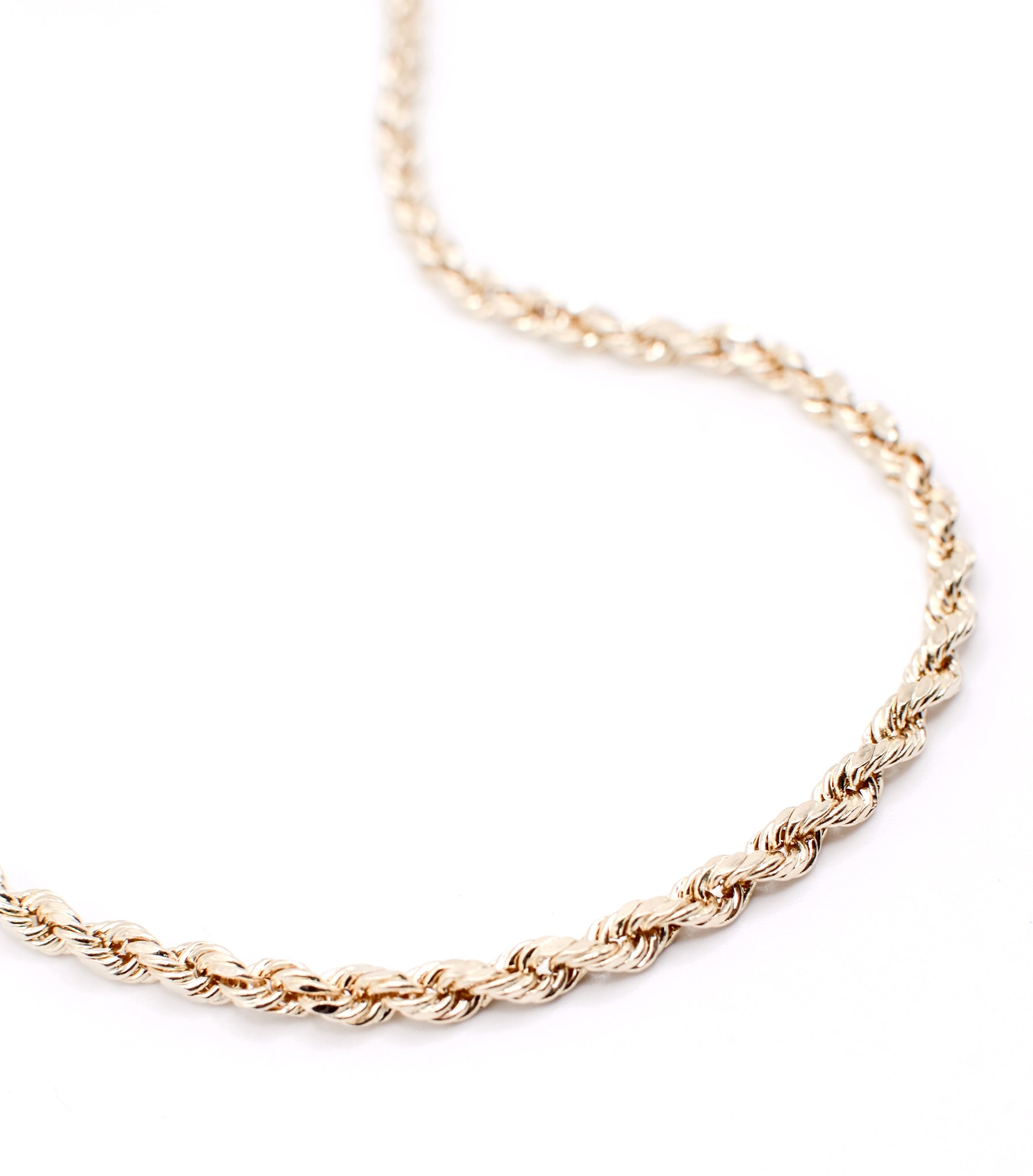 Rope Chain 22" 5mm - 14k